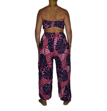 Load image into Gallery viewer, Island Monstera Pants with Bandeau Top (One Size)
