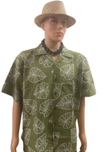 Load image into Gallery viewer, Kalo Leaf Aloha Shirt
