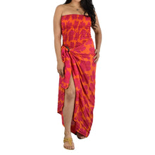 Load image into Gallery viewer, Sunny Hibiscus lava lava Set (one size)
