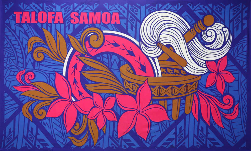 Talofa Samoa Blue
