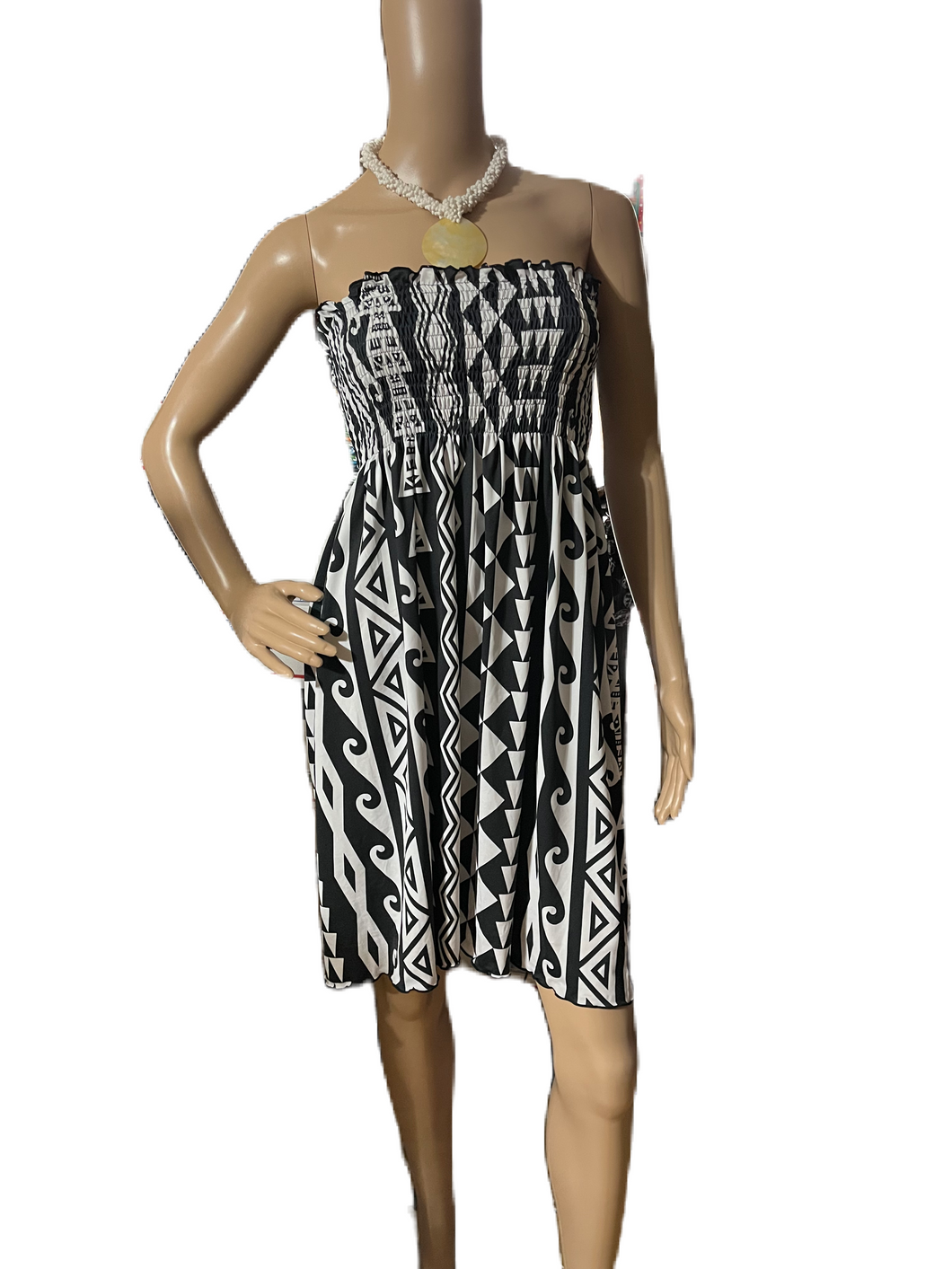 Tribal Wave Tube Dress