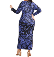 Load image into Gallery viewer, Kalua Blue Bodycon Dress
