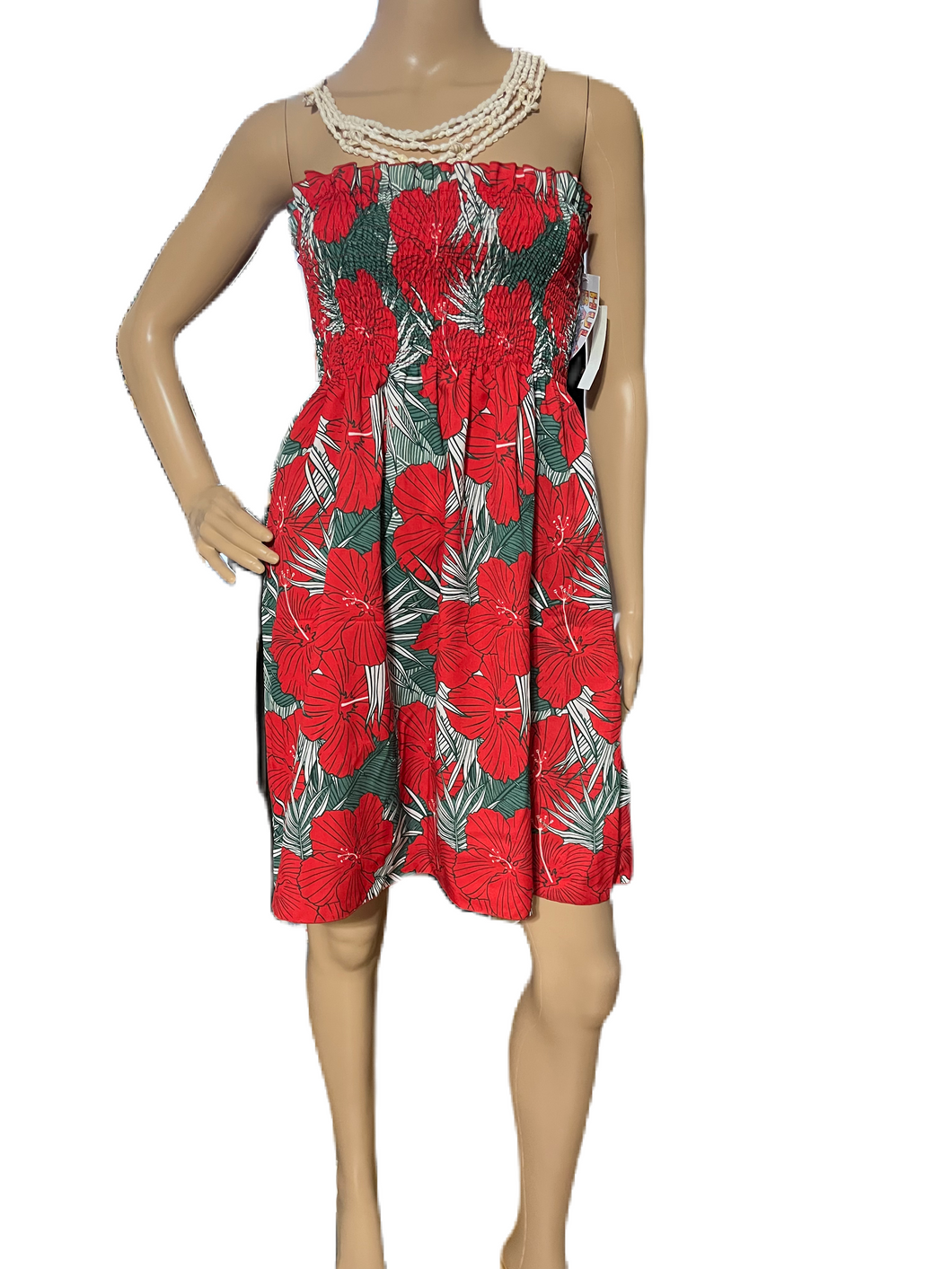 Hibiscus Tube Dress
