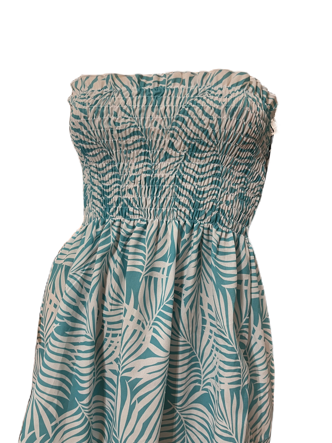 Palm Leaf Tube Dress
