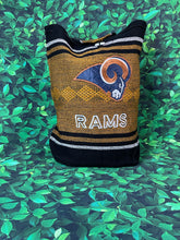 Load image into Gallery viewer, Rams Embroidered Drawstring Backpack
