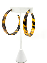 Load image into Gallery viewer, 50mm Tortoise Hoops
