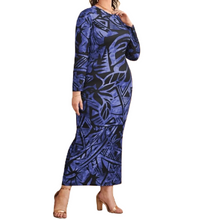Load image into Gallery viewer, Kalua Blue Bodycon Dress
