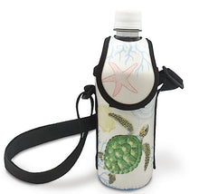 Load image into Gallery viewer, Seashell Honu Bottle Cooler

